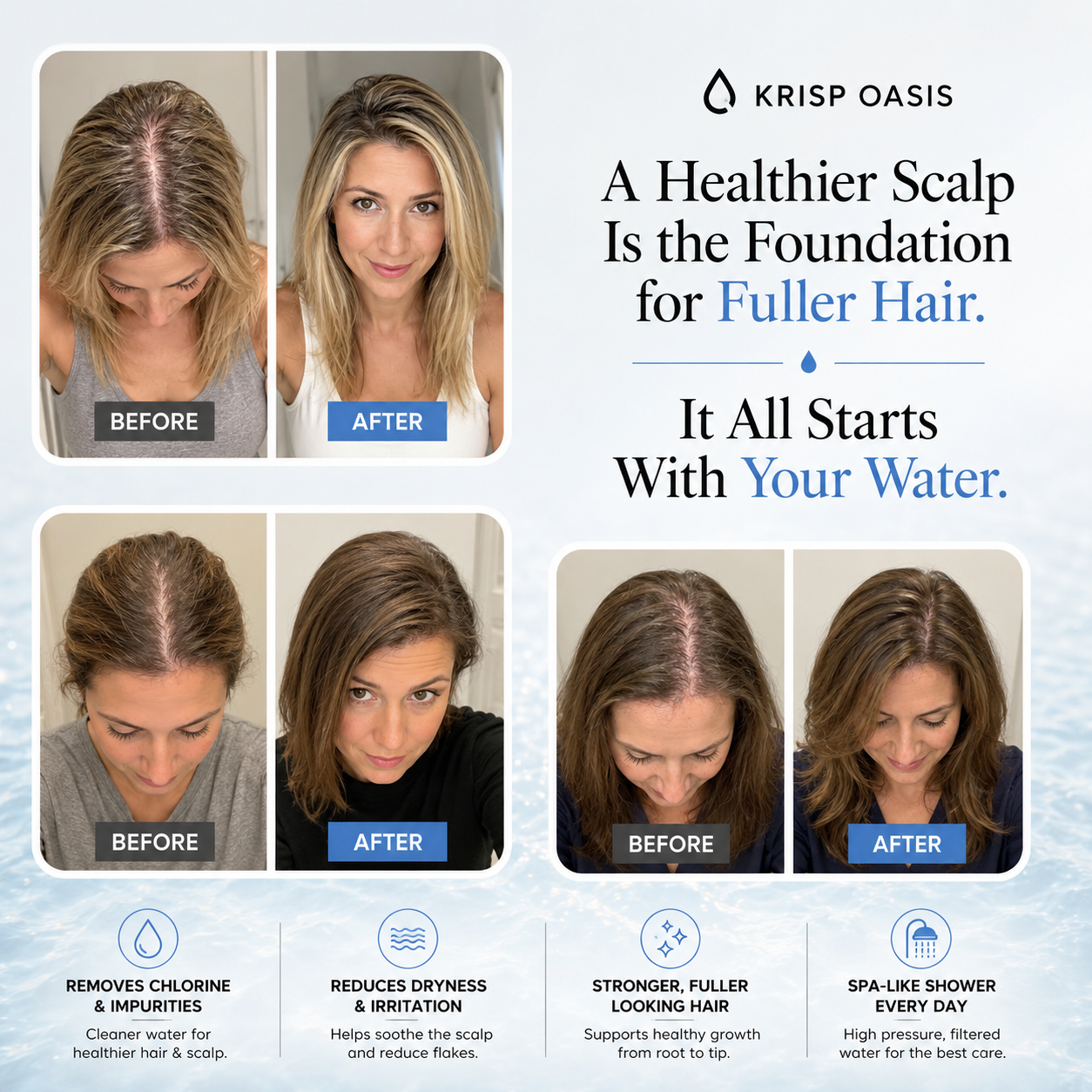 Krisp Oasis Shower Filter