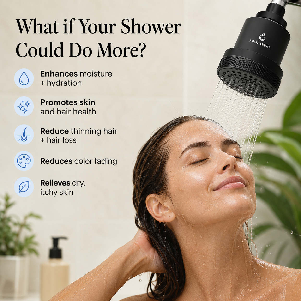 Krisp Oasis Shower Filter