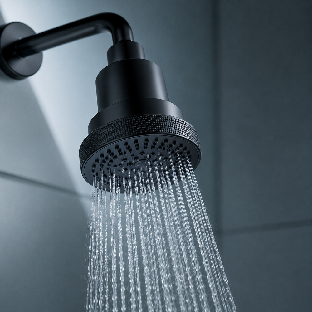 After - filtered showerhead